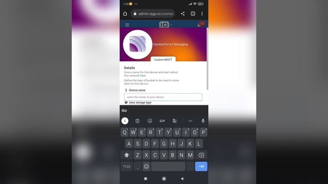 Get device token (Tago IO : mqtt) смотреть онлайн