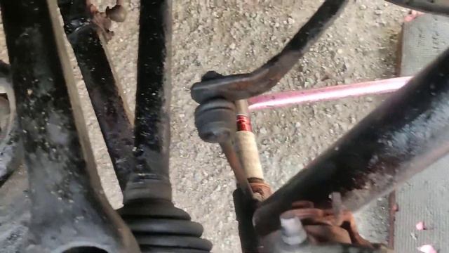 Audi TT Mk1 Quattro - Changing a Coil spring - The setup. смотреть онлайн