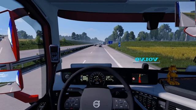 ETS 2 1.26 ProMods 2.15 Volvo FH16 Odense - Hamburg смотреть онлайн
