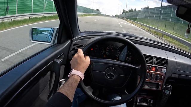 1998 Mercedes-Benz C S202 [1.8 122HP] | POV Test Drive #1202 Joe Black смотреть онлайн