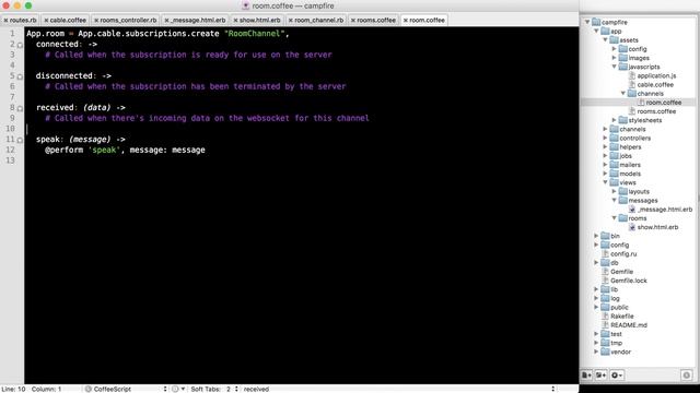 Rails 5: Action Cable demo смотреть онлайн