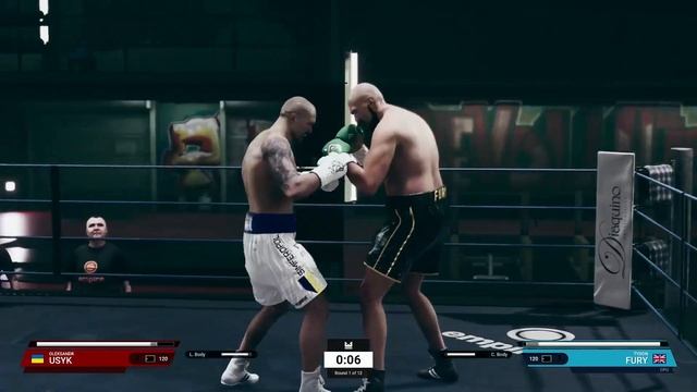 Усик против Фьюри (Usyk vs Fury): пробный бой в Undisputed 2023 смотреть онлайн