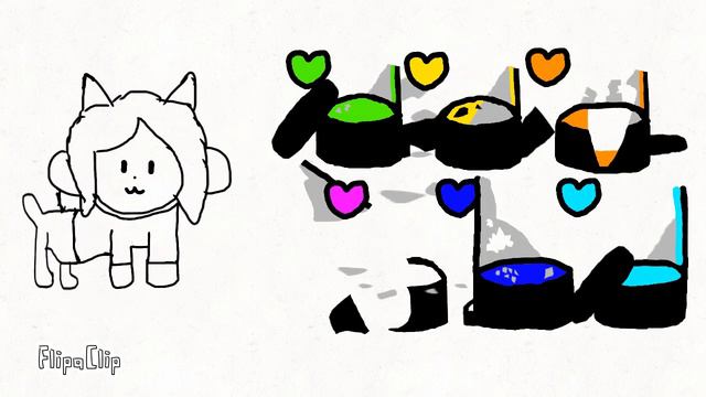 An average day at Temmie Village - Undertale animation смотреть онлайн