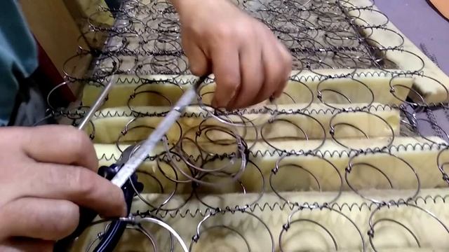 РЕСТАВРАЦИЯ ПРУЖИННОГО БЛОКА. ЗАМЕНА ПРУЖИН. смотреть онлайн