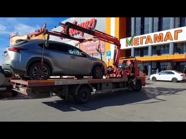 Воскресная эвакуация с инвалидных мест у ТРК "МегаМаг Ростов". смотреть онлайн