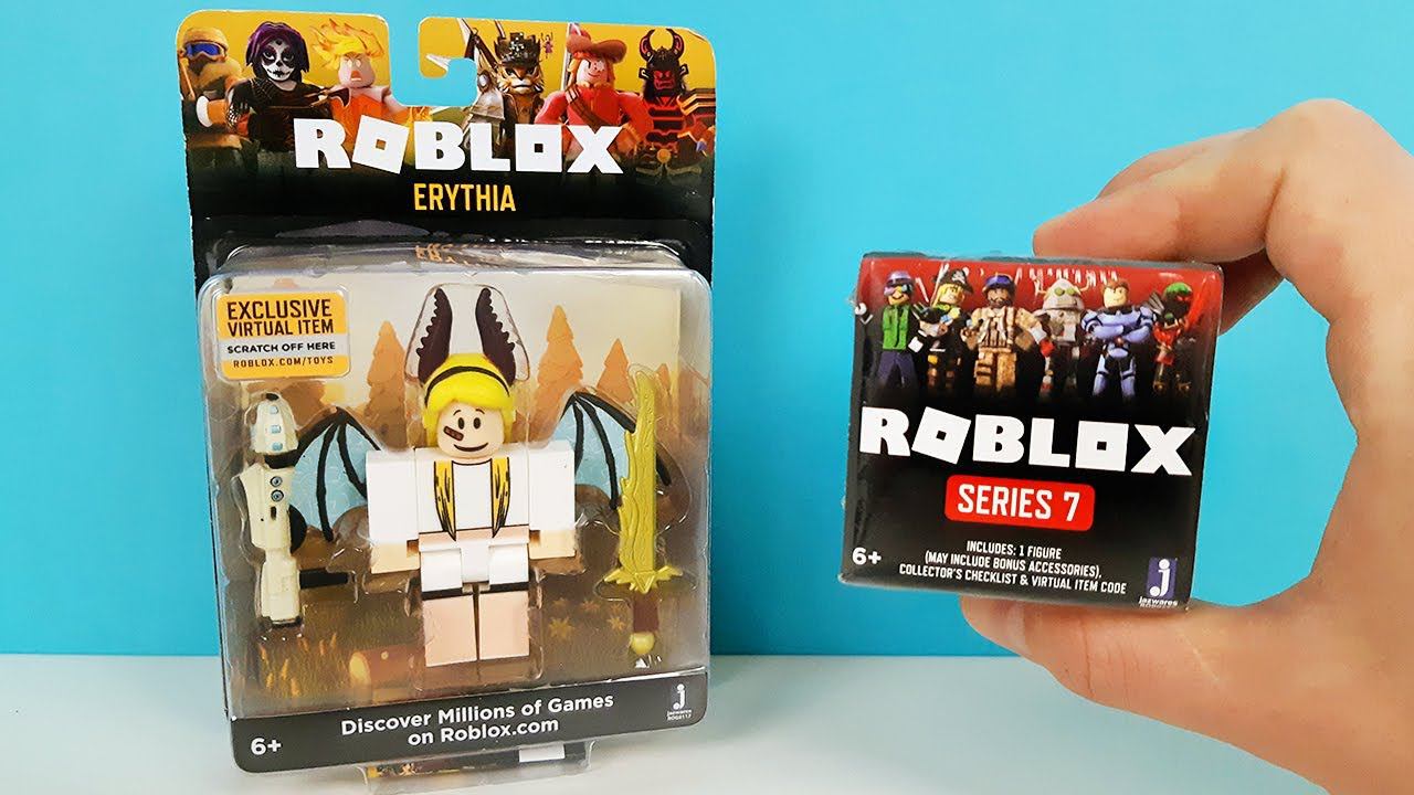 ROBLOX GAMES! Обзор фигурка ERYTHIA и сюрприз + КОДЫ НА ВЕЩИ для ИГРЫ 2020! TOYS codes unboxing смотреть онлайн
