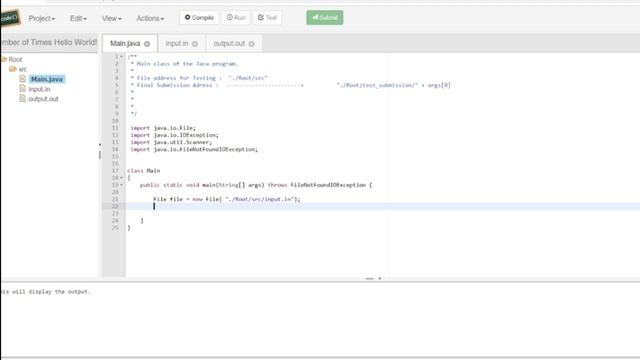 Automatic Java Program Checker using Codeboard.io (Student Side) смотреть онлайн