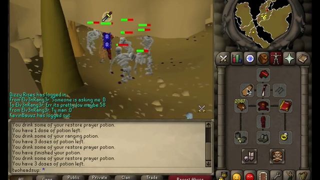 Old School 07 Runescape Monkey Skeleton Chining Guide 279k exp/hour смотреть онлайн