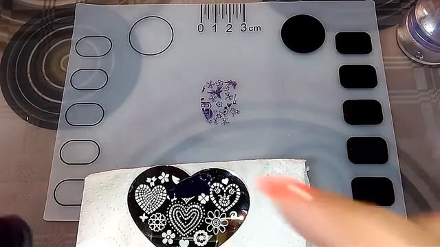 Коврик BP и 6 пластин "сердце" с Алиэкспресс смотреть онлайн