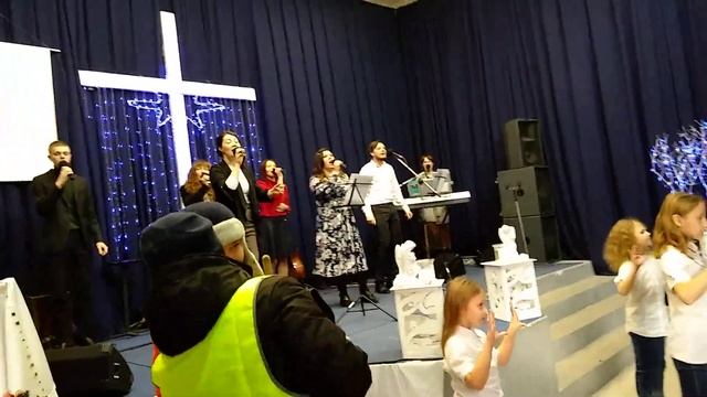 Современное Рождество, сценка