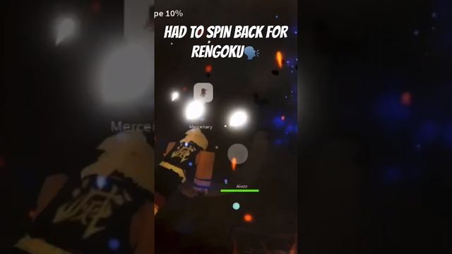 HAD TO SPIN BACK FOR RENGOKU?️? #anime #roblox #demonslayer #projectslayers #shorts #ytshorts смотреть онлайн