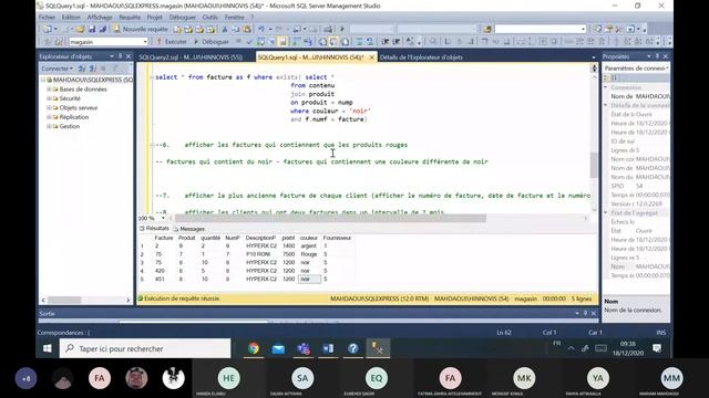 exercice requête corrélées et fonction exists en SQL смотреть онлайн