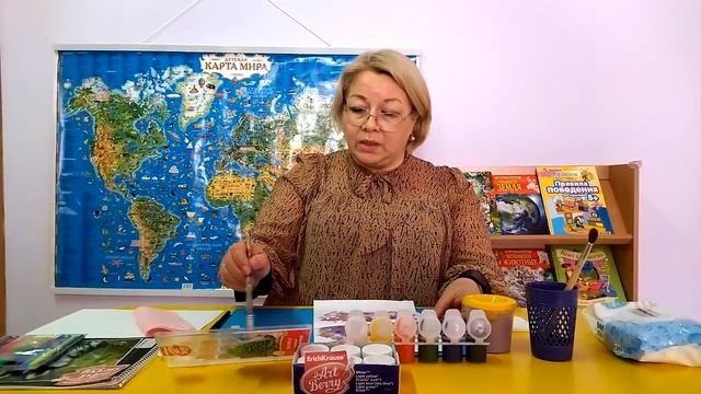 Мастер класс "Нетрадиционная техника рисования" смотреть онлайн