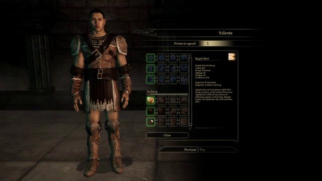 Looking Back - Dragon Age Origins - Rogue Archer Starting Build смотреть онлайн