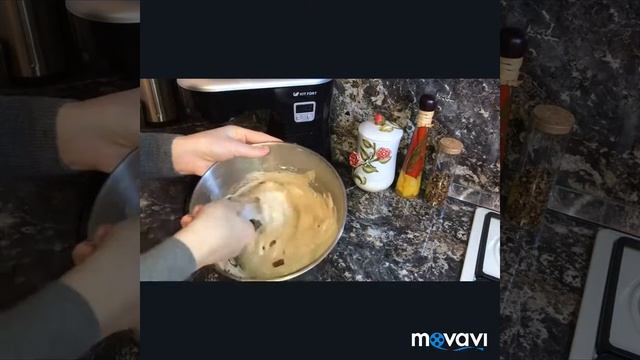 Бисквитный кекс. Лёгкий способ приготовления. К чаю. смотреть онлайн