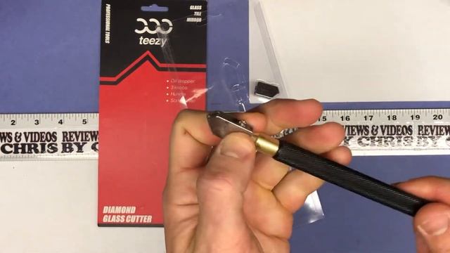Unboxing - CCC TEEZY Glass Cutter Tool 2mm-20mm with Carbide Tip смотреть онлайн