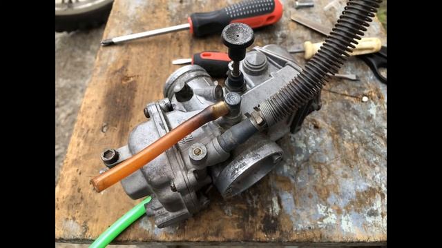 Ремонт карба Suzuki DR250R TM28 смотреть онлайн