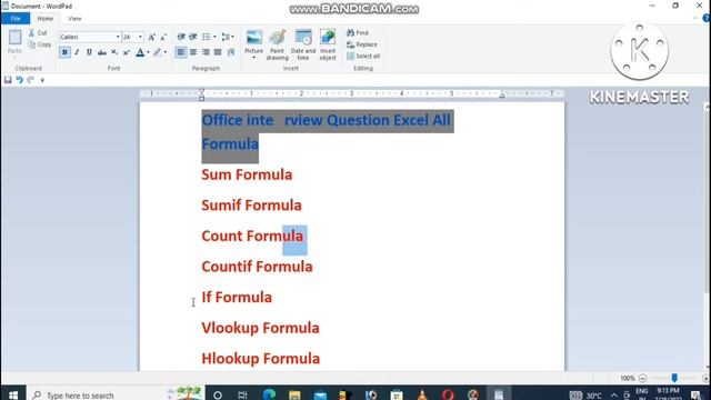 Top 10 Most Important Excel Formula Excel Interview Questions Formula смотреть онлайн
