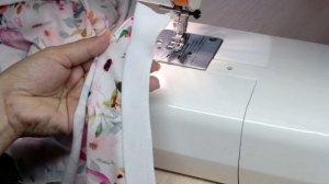 Окантовка трикотажной бейкой. Самый простой способ