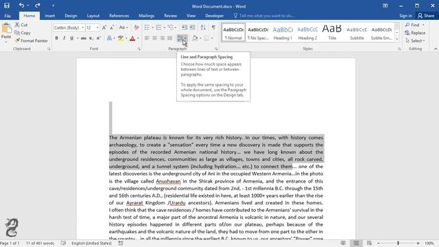 How to add space before paragraph in word смотреть онлайн