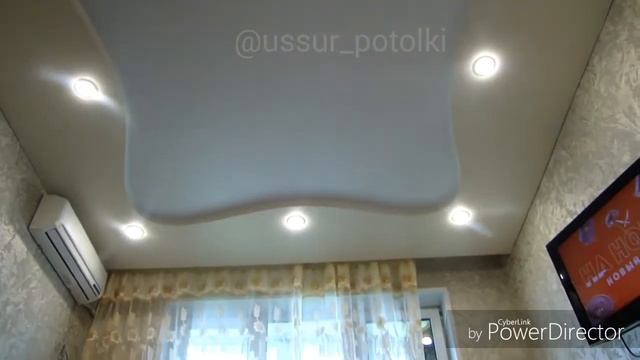 Натяжной потолок/ EvroKraab/Doubl Vision/Уссурийск. смотреть онлайн