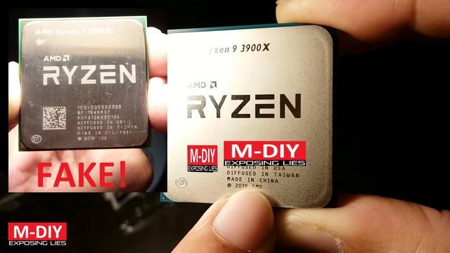 How To Check AMD Ryzen Processor Authenticity? Real Vs Fake Processors | Ryzen 9 3900X
