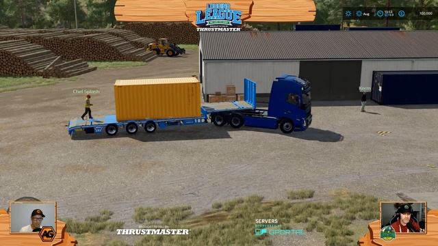 ? The THRUSTMASTER Logging League - Exhibition Match with Kermit from Giants смотреть онлайн