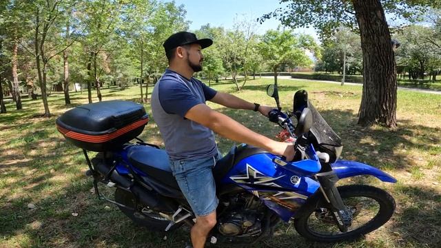 Обзор Yamaha XT660 R. Одностволка от Yamaha, с необычным охлаждением. смотреть онлайн