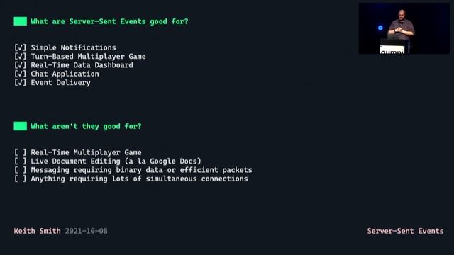 A Simple Alternative to WebSockets - Keith Smith смотреть онлайн