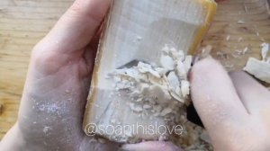 РЕЗКА БАННОГО РЕТРО МЫЛА С СЮРПРИЗОМ