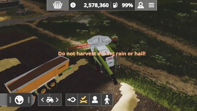 fs 20 farming simulator game Play video viral YouTube @GamerJryt49 fs 20 wheat harvesting