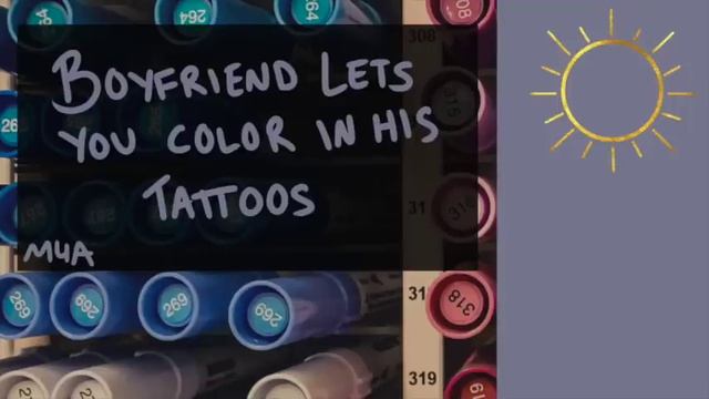[M4A] Boyfriend Lets You Color in His Tattoos [Cheering you up] [ASMR] [BFE] [Cute] смотреть онлайн