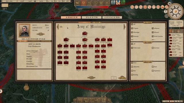 Grand Tactician: The Civil War - Confederate States Of America 1862 - Episode 1