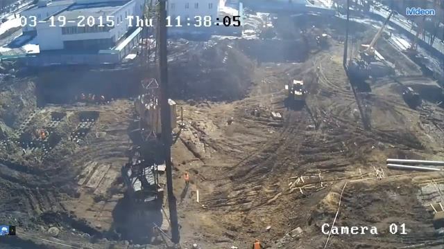 Ход строительства перинатального центра 19/03/2015 смотреть онлайн