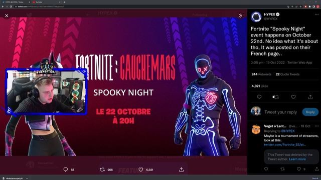 FORTNITE SPOOKY NIGHT LIVE EVENT смотреть онлайн
