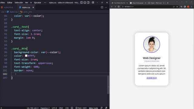 Card Slider Using HTML CSS & Swiper.js | How to make Our Team Section Carousel смотреть онлайн