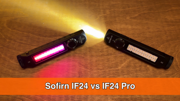 Маленькие и яркие!SST40 vs SFT40!Сравнение фонарей от Sofirn IF24 и IF24 Pro!Тест на дальность луча!