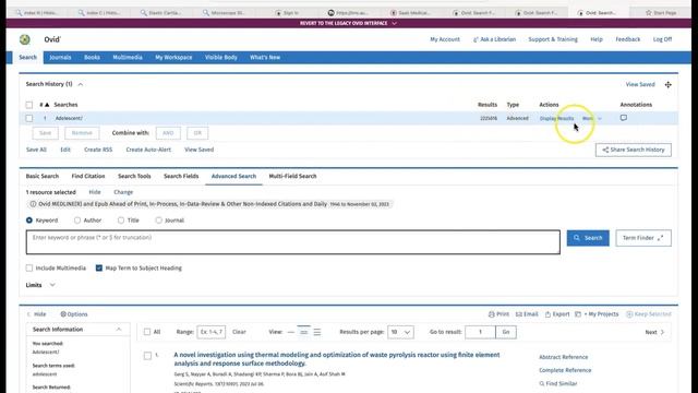 EVIDENCE BASED MEDICINE (EBM) USING MEDLINE DATABSE смотреть онлайн