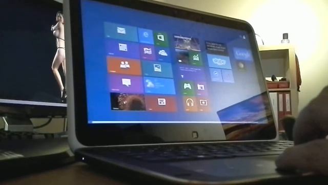 DELL XPS Duo 12 i5-3337U start time Windows 8 смотреть онлайн