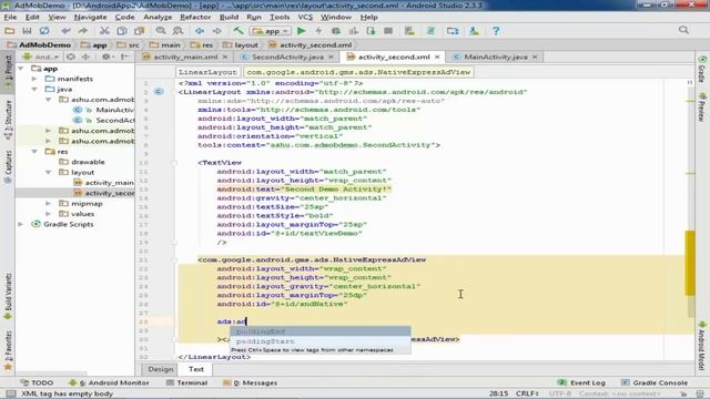 Admob Native ADS Tutorial English by Easy Tut 4 U смотреть онлайн