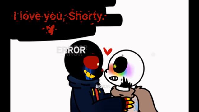 (Undertale Au) Ink Sans X Error Sans