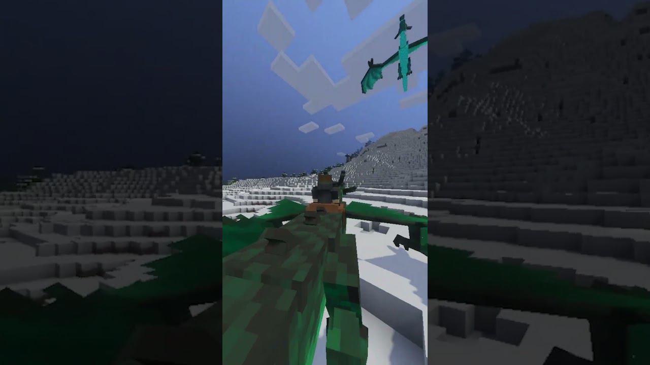 Летающие ВИВЕРНЫ в #Майнкрафт ПЕ! Мод на Драконов для Minecraft Bedrock смотреть онлайн