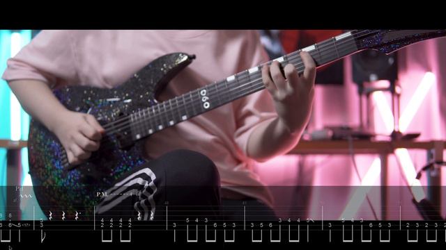 Gawr Gura x Calliope Mori Ver. | "KING" Guitar Cover (with TAB) смотреть онлайн