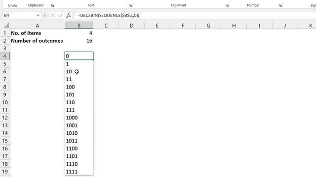 DEC2BIN function in Excel - Finally, a use case смотреть онлайн