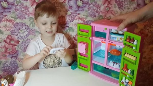 ИГРУШЕЧНАЯ КУХНЯ  - Холодильник Play Home