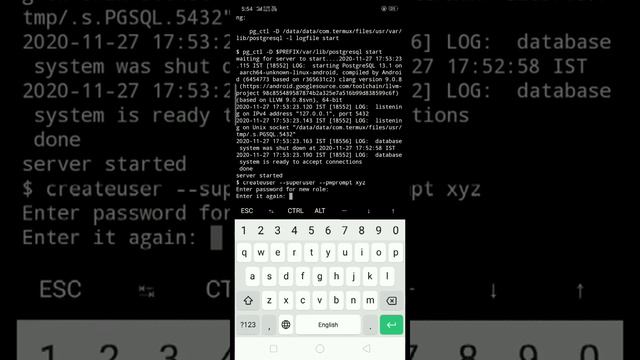 Database create | postgresql with Termux || Do more fun with Android _ SQL help смотреть онлайн
