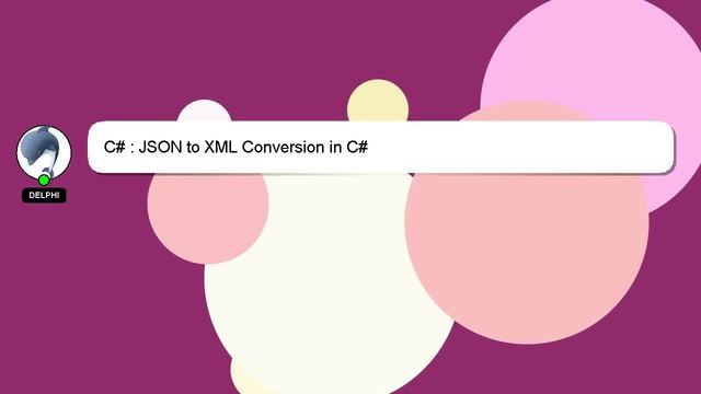 C# : JSON to XML Conversion in C# смотреть онлайн