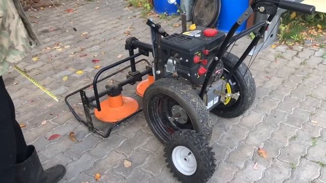 Косилка из снегоуборщика ч.2 смотреть онлайн