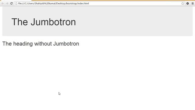 Bootstrap Complete Course # 15/65 Page header and Jumbotron смотреть онлайн