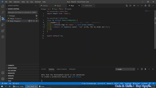 1009 - React JS - Props - Properties - Là gì ? Cách viết và sử dụng смотреть онлайн